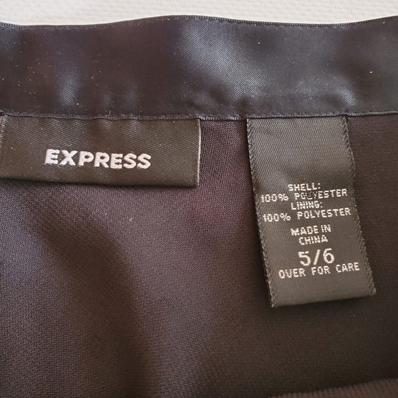 7065 * Express Sequin Midi Skirt Black Size 5/6 - Picture 3 of 8